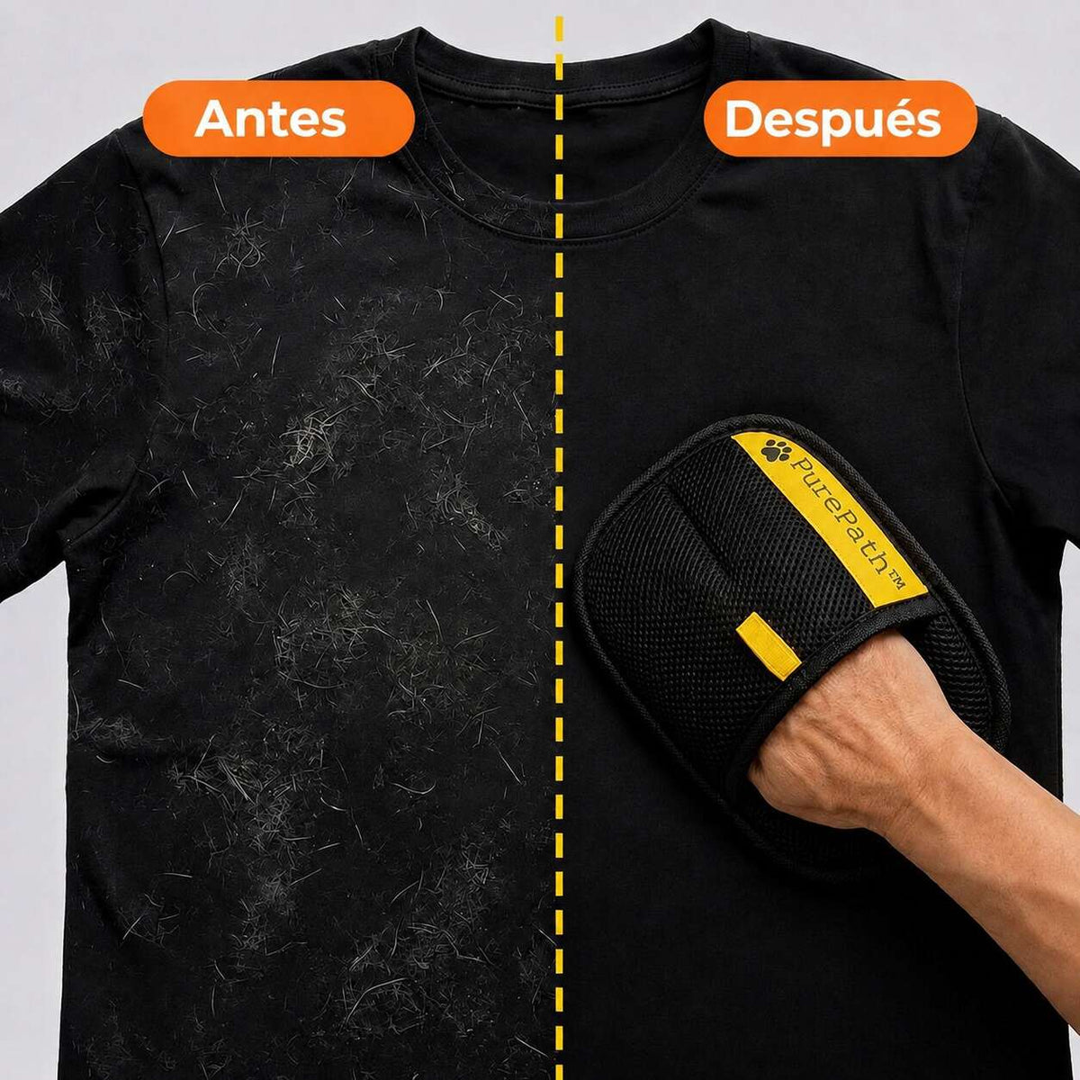 Guante Quitapelos Reutilizable para Mascotas